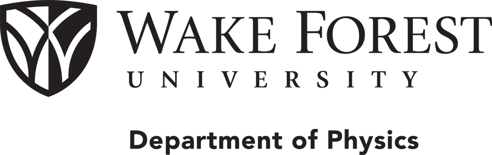 Wake Forest University Department of Physics Logo